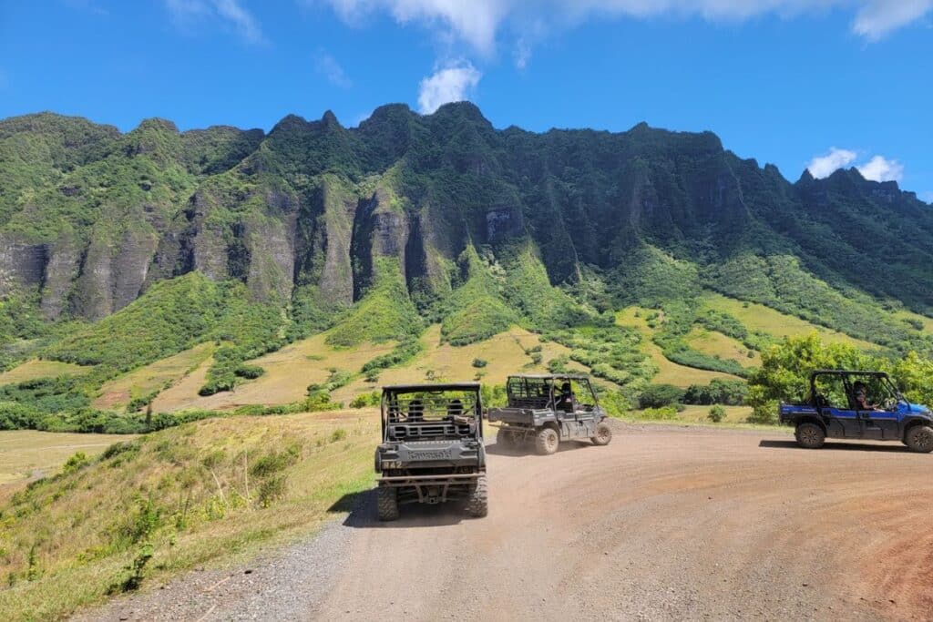 Kualoa Ranch Oahu UTV Raptor Tour
